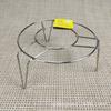 Estante Redondo de Tres Patas para Cocina Doméstica, Multifuncional, Patas Altas, Engrosado, Impermeable, Acero Inoxidable, Rejillas Grandes para Cocinar al Vapor, Vaporera de Patas Bajas