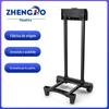 Zhengbo mala de bagagem ferro exterior alumínio interno engrossado caixa de ferramentas externa pull rod caixa de pano de viagem caixa de áudio pull rod acessórios