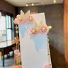Accesorios para el cabello de estilo antiguo, Adornos simples para el cabello de niños, Pasadores de jade Hanfu para niñas, Pinzas para el cabello clásicas con borlas, Accesorios para disfraces antiguos, Pinzas laterales