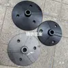 Base de Borracha de Ferro Fundido Marcadores de Campo para Treinamento de Basquete e Futebol, Bastões de Agilidade e Base para Bastões de Treinamento