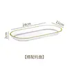 Taza Transparente de Enjuague Bucal Lujo Ligero Taza para Lavarse para Hogar Pareja Taza para Cepillo de Dientes Diseño de Estilo Popular Taza para Cepillarse Taza para Lavarse