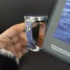 Adecuado para Huawei Gt7/5 Correa de Reloj en Forma de Cruz Watch6 Moda Otoño e Invierno Versátil Correa de Muñeca de Mezclilla para Niñas