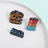 Serie de Broches Transfronterizos de Nueva Hiperactividad para TDAH Letras Creativas de Dibujos Animados Pines Metálicos Insignia Pin Venta al por Mayor