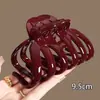 Pinzas grandes para el pelo coreanas para mujer, pinzas para el pelo de alta gama para la parte trasera de la cabeza, pinzas de tiburón al por mayor para cabello grueso, accesorios para el pelo