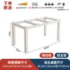 Patas Rectas Sencillas para Mesa de Comedor de Pizarra, Soporte de Vidrio, Patas de Mesa de Mármol, Patas de Mesa de Azulejo Cerámico, Base de Soporte para Escritorio de Oficina
