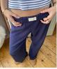 Pantalones anchos a rayas para mujer de Amazon, pantalones casuales de calle, sueltos, de cintura alta, 2024