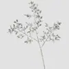 Folhas de Sândalo Imitação Douradas com Lantejoulas, Folhas de Ouro Imitação, Folhas Prateadas, Acessórios para Balde da Fortuna, Arranjo de Flores, Decoração de Casa, Suprimentos para Casamento