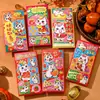Ano do Cavalo Desenho Animado Envelopes Vermelhos Atacado Fofo de Bebê Lua Cheia Universal 2026 Personalizado Criativo Pacote Vermelho Dinheiro da Sorte de Ano Novo