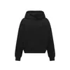 Sudadera con capucha minimalista gris de corte holgado para mujer, nueva popular chaqueta top casual versátil otoño/invierno 2026