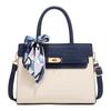 Bolso de mano para mujer, regalo del Día de la Madre 2023, nuevo estilo, con estampado de cocodrilo atmosférico, de gran capacidad, para hombro.