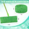 Pano para Mop Swiffer Transfronteiriço Pano para Mop Plano Doméstico Absorvente de Água Capa de Reposição para Mop Uso Duplo Seco e Úmido