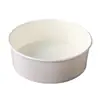Molde de Papel para Pastel Chiffon Forma Redonda 4/5/6/8/ 10 pulgadas Tazón de Papel Desechable Resistente a Altas Temperaturas Molde para Base de Pastel Sin Limpieza