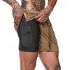 Vendas diretas da fábrica marca double tide cross-border respirável secagem rápida calças esportivas masculinas verão secagem rápida fitness shorts esportivos