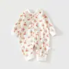 Body para Bebé Recién Nacido Ropa de Bebé Algodón Puro Estilo Primavera y Otoño Body de Manga Larga para Recién Nacido Ropa para Gatear Pijama