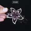 Grampo de cabelo estrela-do-mar moda coreana acessórios de cabelo estrela quente grampo bico de pato grampo de cabelo estrela de cinco pontas com diamante