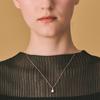 Colgante de perla de pan natural japonesa para mujer, cadena de clavícula, collar ligero de lujo de plata esterlina S925, venta al por mayor de fábrica