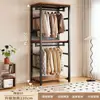 Armario abierto DIY estantería para vestidor combination perchero para ropa perchero de pie estantería para dormitorio