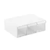Caja de Almacenamiento de Accesorios para el Cabello de Escritorio para Niñas, Pinzas para el Cabello, Anillos para el Cabello, Gomas para el Cabello, Diademas Infantiles, Bandas Elásticas, Joyero