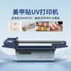 Máquina de Pintura de Impressão de Adesivo de Unha Curvo Embossado de Alta Precisão de Grau Industrial Adesivo de Nail Art Vestível Impressora UV