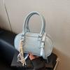Diseño Nicho Vintage Maillard Bolso Pequeño Portátil para Mujer 2025 Nuevo Estilo Coreano Moda Textura Hombro Bandolera
