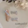 Lz Novos Acessórios para Nail Art Laço Zircônia Super Brilhante de Alta Qualidade Decoração de Unha Laço de Fita Acessórios de Unha Vestíveis