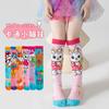 Calcetines de Media Caña de Dibujos Animados para Niñas Transfronterizos Niños Calcetines Largos de Amazon para Niñas Calcetines Rectos Calcetines de Felpa Lindos Venta al por Mayor