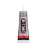 Cola Super Forte 3ml Transparente Cola para Decoração de Unhas para Reparo de Strass e Capas de Celular, Cola Universal B7000 Alta Viscosidade