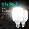 Luz de Sensor LED Radar Sensor Infravermelho de Corpo Humano Corredor Escada Hall Banheiro Controle de Som e Luz Lâmpada de Economia de Energia