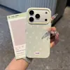 Corbata de moño rosa Adecuada para Funda de Teléfono Móvil Apple 18Promax Iphone16 Linda Estilo Coreano 17Pro Anticaída 15