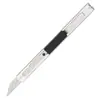 Cuchillo de utilidad de metal para charcutería, cuchillo de manualidades, cuchillo de arte, cuchillo herramienta, pequeño cuchillo para cortar papel, papel tapiz, para abrir paquetes y cajas