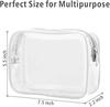 Bolsa con Cierre 2023 Pvc Simple Portátil Impermeable Bolsa de Cosméticos Gran Capacidad Bolsa de Cosméticos Tagi Bolsa de Aseo Multifuncional