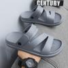Pantuflas para Hombre 2025 Verano Nuevo Estilo Exterior Sensación al Caminar Casual Combinan con Todo Deportivas para Hombre Sandalias de Suela Suave Doble Uso