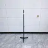 Accesorios de Base de Soporte para Maniquíes Barra de Soporte de Metal Altura Ajustable Móvil Estante de Exhibición para Tienda de Ropa Bandeja