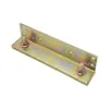 Bisagra de Cama Extensa Accesorios de Cama de Madera Maciza Hardware Fijo de Cama Alta y Baja Código de Esquina Resistente Gancho de Bisagra de Cama Conector de Gancho
