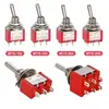 Interruptor Alavanca 6mm Mts-101/102/103/202/203 2 Pinos 2 Posições 2 Pinos 3 Posições 6 Pinos 2 Posições 6 Pinos 3 Posições