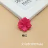 Ponto 4cm16 pétalas octogonal fita de poliéster flor artesanal acessórios para adereço de cabeça DIY sapatos e chapéus acessórios de vestuário acessórios
