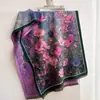 Bufanda de Imitación Cachemir Estilo Pintura al Óleo Vintage Nueva Otoño/Invierno 2026 para Mujer, Calentador de Cuello Chal Jacquard Versátil de Alta Gama al por Mayor