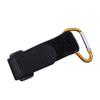 Bolsa de almacenamiento con gancho para cochecito de bebé con velcro para niños, multifuncional, de plástico, sencilla, giratoria, multiusos, con capacidad de carga.