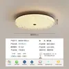 Lámpara de techo para dormitorio principal, nuevo estilo italiano de lujo ligero, gama alta, elegante, sofisticada, luz de habitación con efecto nube para protección ocular