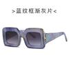 Gafas de sol de moda en liquidación 2308 Gafas de sol de tendencia moderna europea y americana Gafas de sol para tiroteos callejeros transfronterizos Gafas de sol que combinan con todo