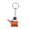 Chaveiro de espaço e universo em estoque, pingente decorativo de espaço interestelar, chaveiro de presente transfronteiriço para Amazon e AliExpress
