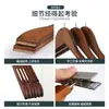 Percha para Ropa de Mujer Tienda de Ropa Percha de Madera para Ropa Venta al por Mayor Percha de Madera Antideslizante con Flocado para Niños Colgador de Ropa de Madera Sólida Estante para Pantalones Retro Almacenamiento de Madera Maciza