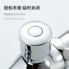Válvula de Descarga de Vaso Sanitário Pressionada Manualmente Vaso Sanitário de Agachamento Válvula de Descarga Botão Interruptor de Válvula de Atraso para Banheiro Vaso Sanitário de Agachamento
