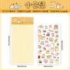 Pegatina Transparente Impermeable para Mascotas de Dibujos Animados Linda Brillante Pegatina de Mascota para Manualidades Diario Pegatina de Animal de Dibujos Animados Pegatina Fina con Purpurina para Manualidades