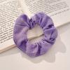 Versión Coreana Lindo Crema Dulce Niña Liga para el Cabello, Scrunchie de Lazo Estilo Mori, Cuerda para el Cabello de Cola de Caballo Sobredimensionada de Alta Gama