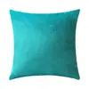 Funda de Almohada de Terciopelo de Color Sólido Más Vendida en Amazon Transfronteriza Funda de Cojín para Sofá de Casa Funda de Almohada para Cabecera Venta al por Mayor de Fábrica