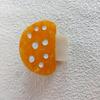 Pinza para flequillo de hongo de acetato tamaño pequeño pinza lateral pasador para coleta pinza para recogido accesorios para el cabello de moda al por mayor