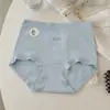 Pantaletas de algodón puro antibacterianas de 10A con entrepierna extendida, hipoalergénicas, transpirables, de cintura alta, bragas para mujer con control de abdomen postparto