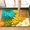 Alfombrilla de Piso de Barro Diatomeas para Baño con Impresión Fresca Alfombrilla de Puerta de Secado Rápido para Baño Resistente a la Suciedad Resistente al Desgaste Antideslizante Alfombrilla de Piso para el Hogar