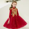 Vestido de Niña, Vestido de Princesa, Vestido de Fiesta de Cumpleaños para Niños de Malla, Vestido Brillante de Navidad para Actuación de Niñas